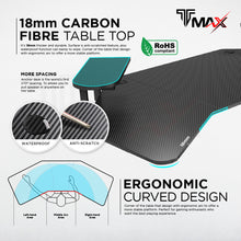 Load image into Gallery viewer, Gaming Desk with Removable Speaker Stand - iDeaHomeToday