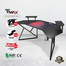 Load image into Gallery viewer, Gaming Desk with Removable Speaker Stand - iDeaHomeToday