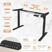 Load image into Gallery viewer, Electrical Standing DESK RGB Gaming Desk - iDeaHome