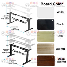 Load image into Gallery viewer, Electrical Motorize Adjustable Heights Standing Desk - iDeaHome
