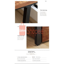 Load image into Gallery viewer, Solid Wood Desk with Shelves - iDeaHome