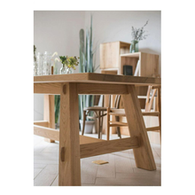 Load image into Gallery viewer, Six People or More High Quality Solid Wood Dining Table Sets Up - iDeaHome
