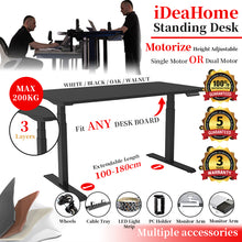 Load image into Gallery viewer, Electrical Motorize Adjustable Heights Standing Desk - iDeaHome