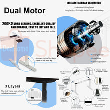 Load image into Gallery viewer, Electrical Motorize Adjustable Heights Standing Desk - iDeaHome