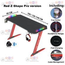 Load image into Gallery viewer, RGB Gaming Desk - iDeaHome
