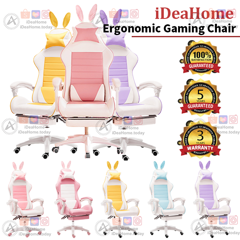 Bunny Chair The Gaming Chair Pink Chair - iDeaHome