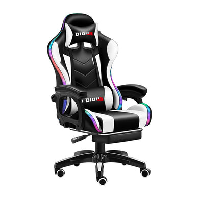 Gaming Chair With LED Strip & Speakers - iDeaHome