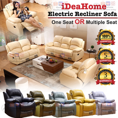 Electric Power Lift Recliner Sofa - iDeaHome